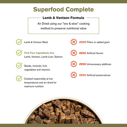 BADLANDS RANCH Cordero y Venado Superalimento | 24oz