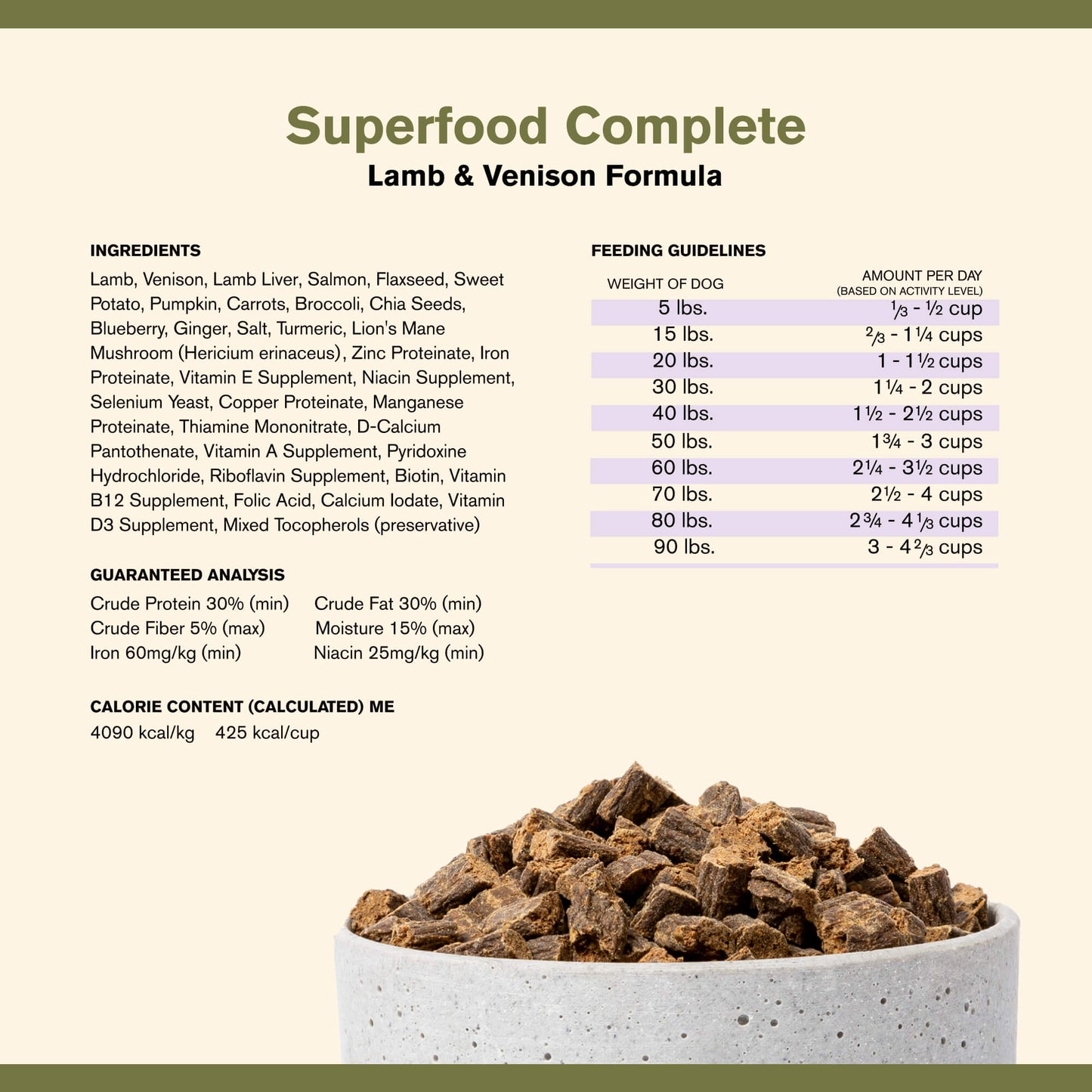 BADLANDS RANCH Cordero y Venado Superalimento | 24oz