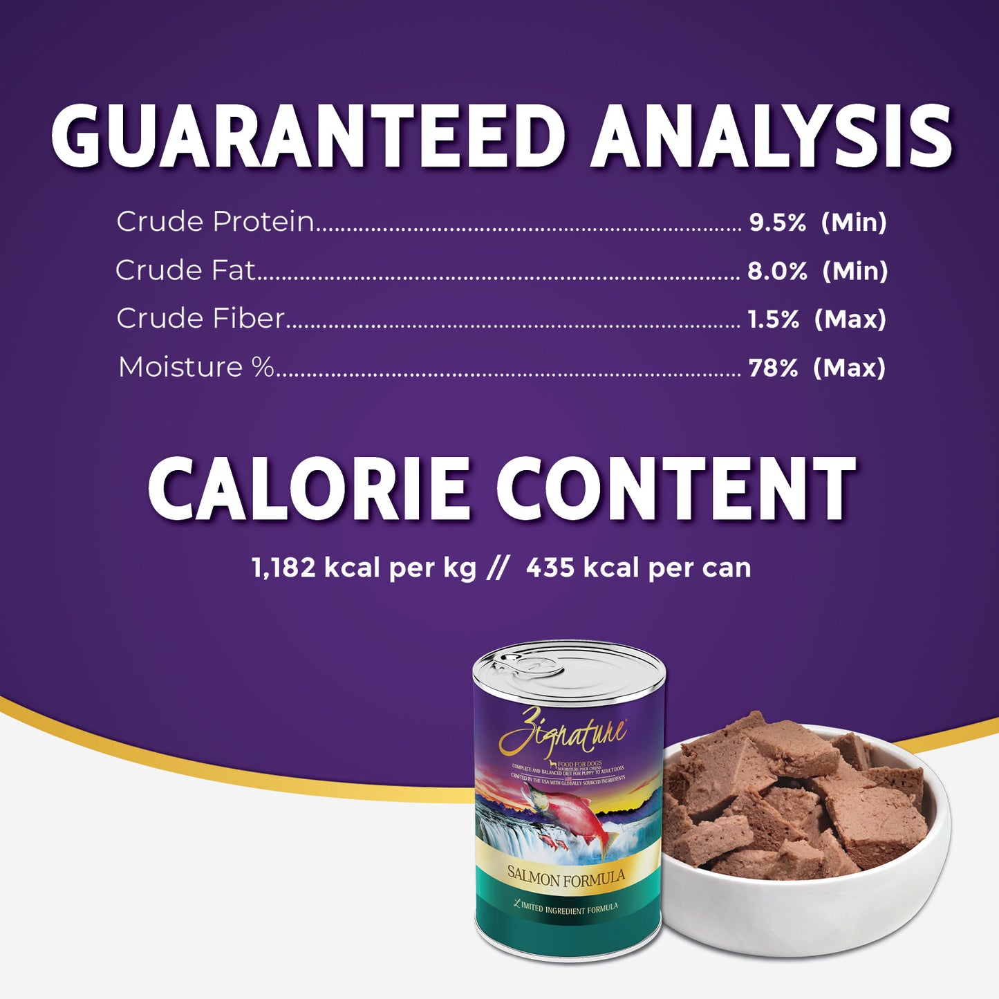 Alimento para Perros ZIGNATURE Fórmula de Salmón | 13oz