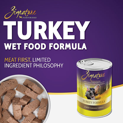 ZIGNATURE Comida para perros Pavo | 13oz