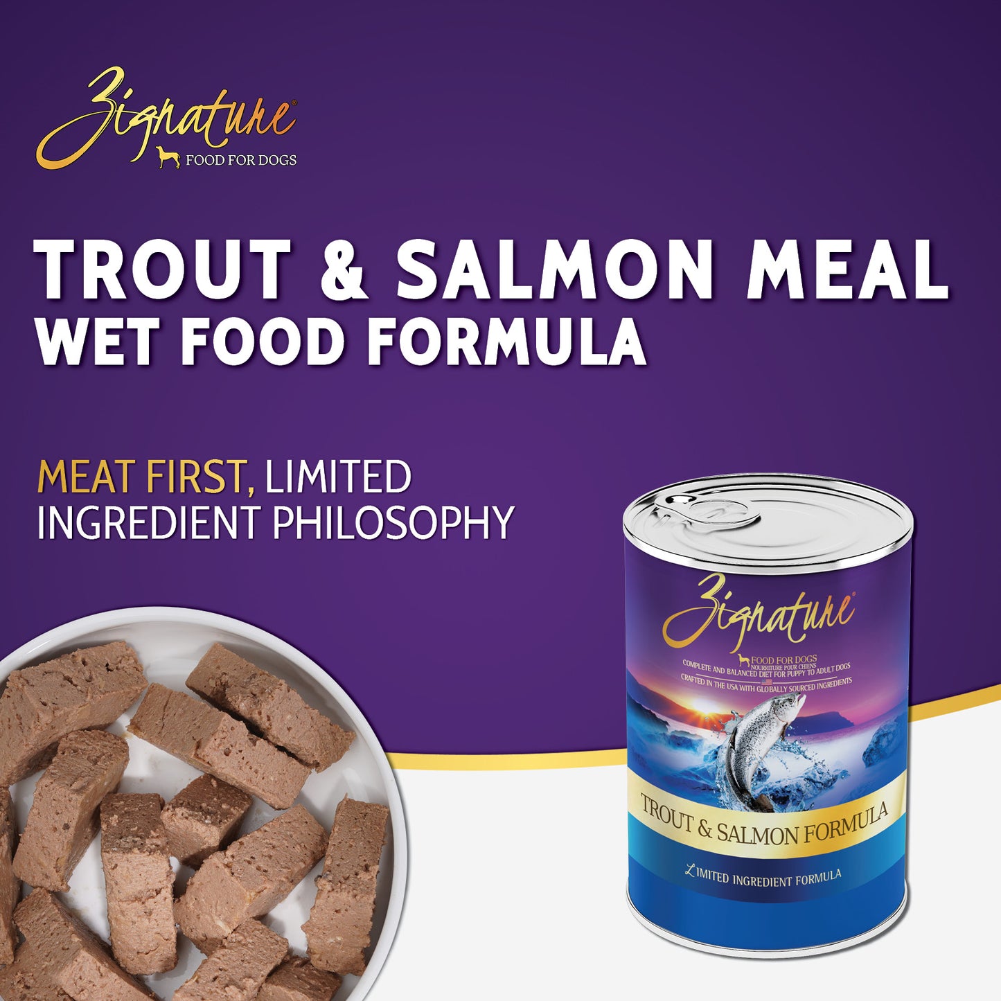 ZIGNATURE Fórmula Trucha Salmón | 13oz