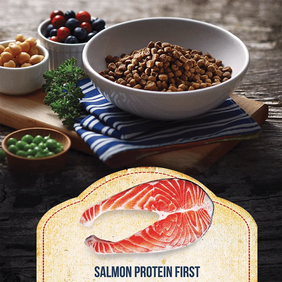 FUSSIE CAT Salmón Fresco de Mercado - Alimento Seco para Gatos | 4.54 kg