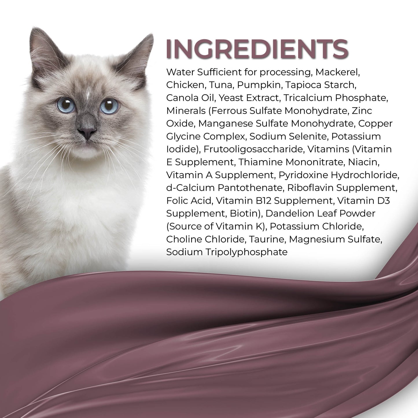 FUSSIE CAT Mousse de Caballa con Calabaza Gourmet - Comida Húmeda para Gatos | 70g