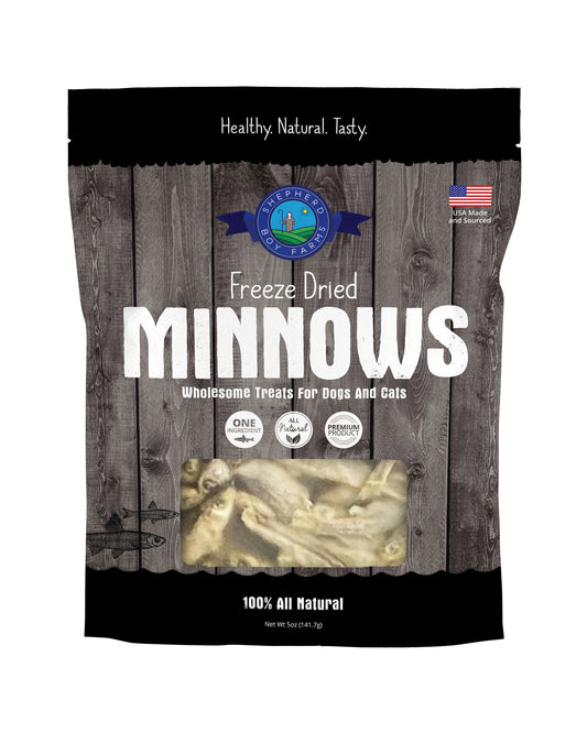 SHEPHERD BOY Freeze Dried Minnows | 5oz