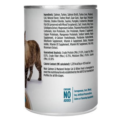 NULO Freestyle Paté de Salmón y Caballa Sin Cereales para Gatos | 12.5oz