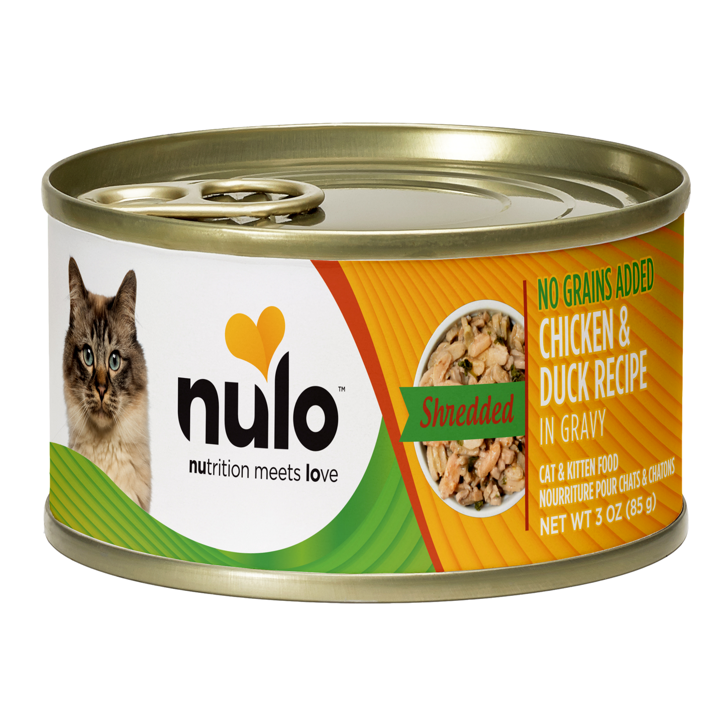 NULO Freestyle Gato Pollo Desmenuzado Pato | 3oz