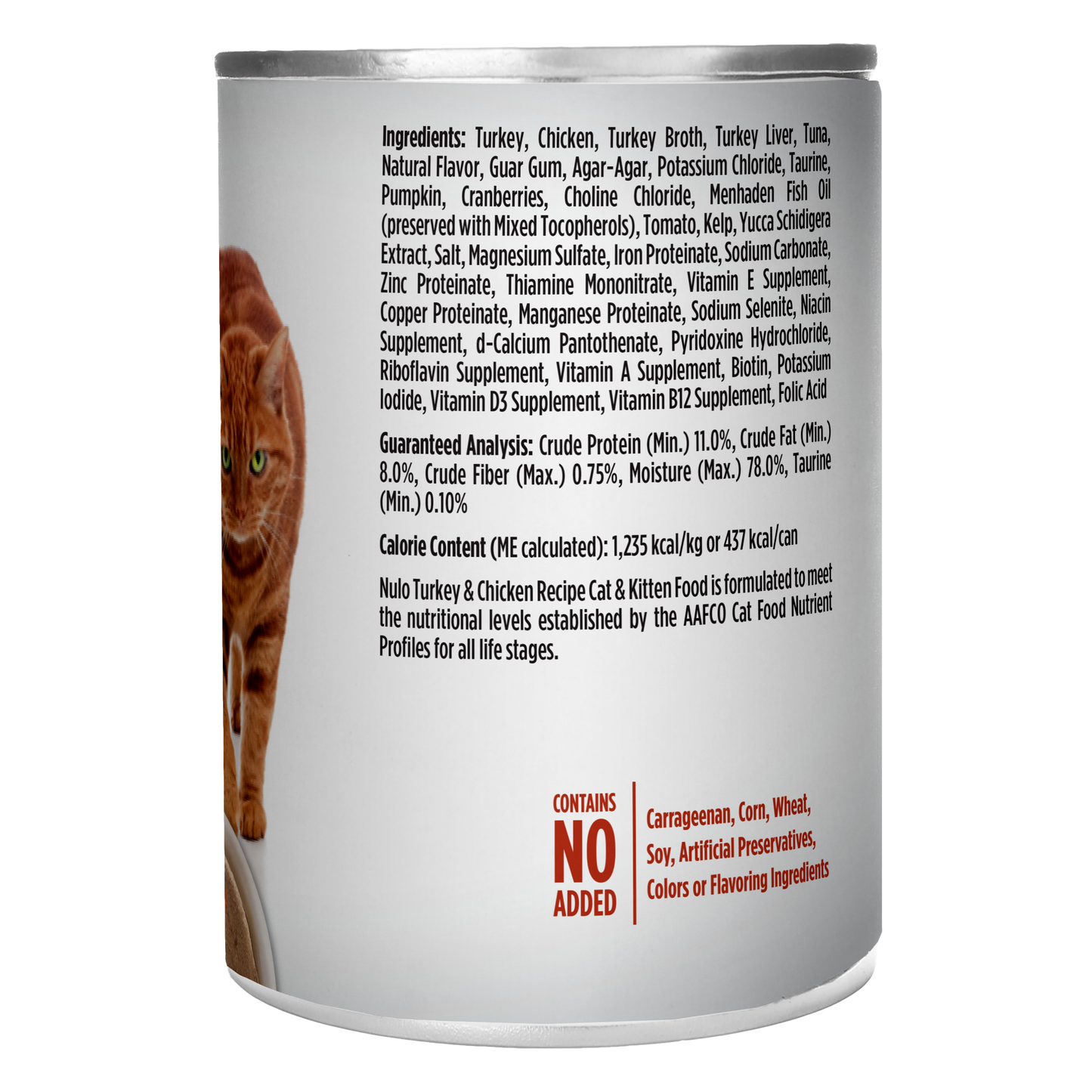 NULO Freestyle Paté sin Granos para Gato Pavo Pollo | 12.5oz
