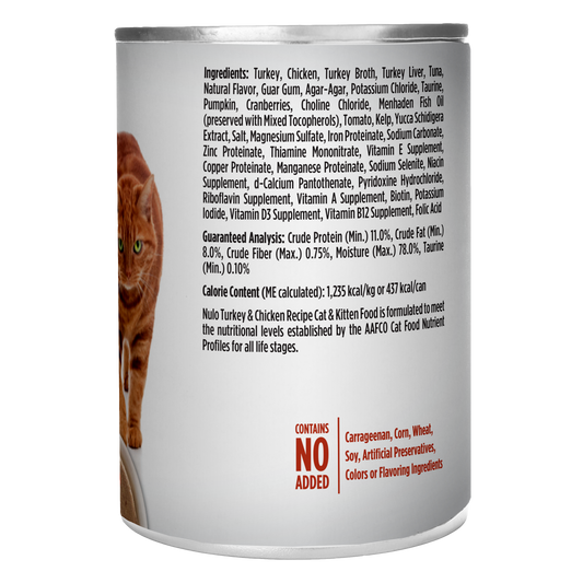 NULO Freestyle Cat Grain-Free Turkey Chicken Pate | 12.5oz