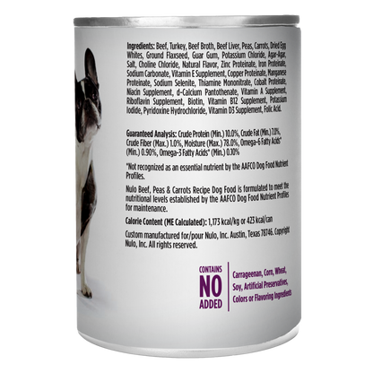 NULO Freestyle Sin Granos Res Chícharos Zanahorias | 13oz