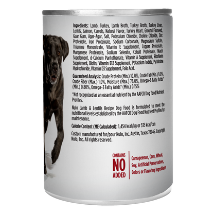 NULO Freestyle Paté de Cordero y Lentejas | 13oz