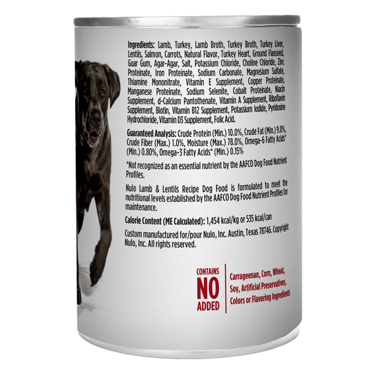 NULO Freestyle Lamb Lentils Pate | 13oz