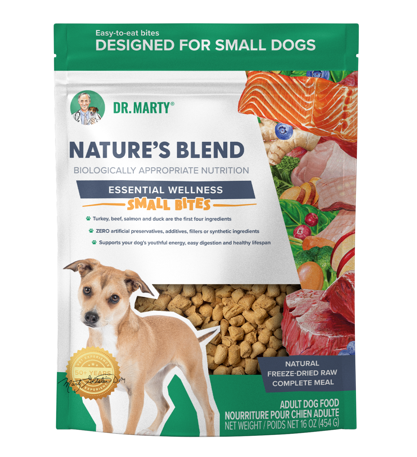 DR. MARTY Nature's Blend Essential Wellness Small Bites | 16 oz