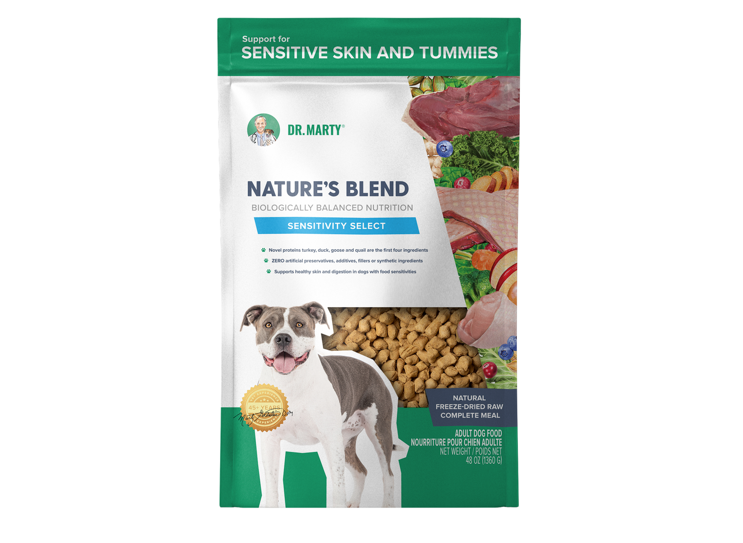 DR. MARTY Nature's Blend Sensitivity Select | 48 oz