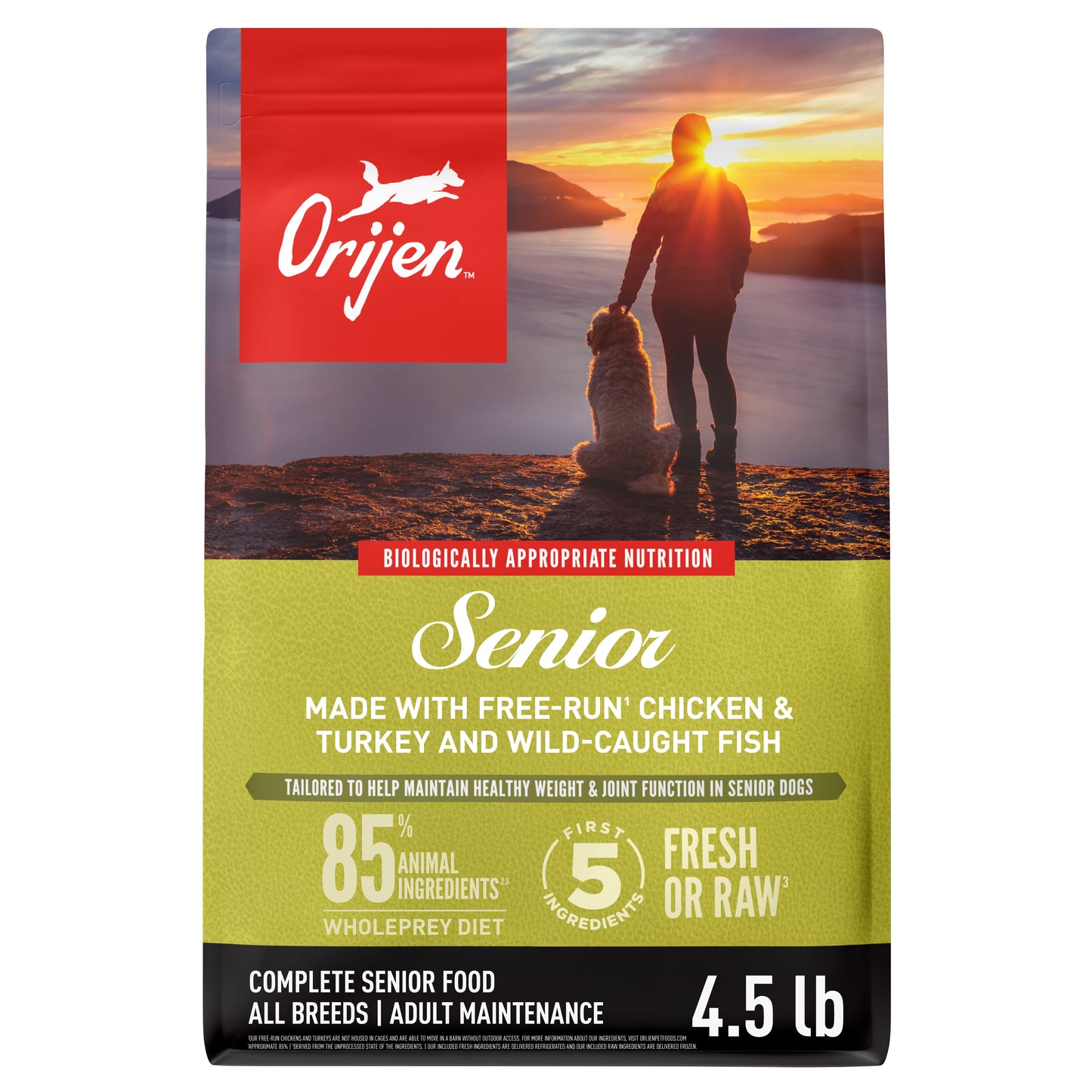 ORIJEN Alimento para Perros Senior | 4.5lb
