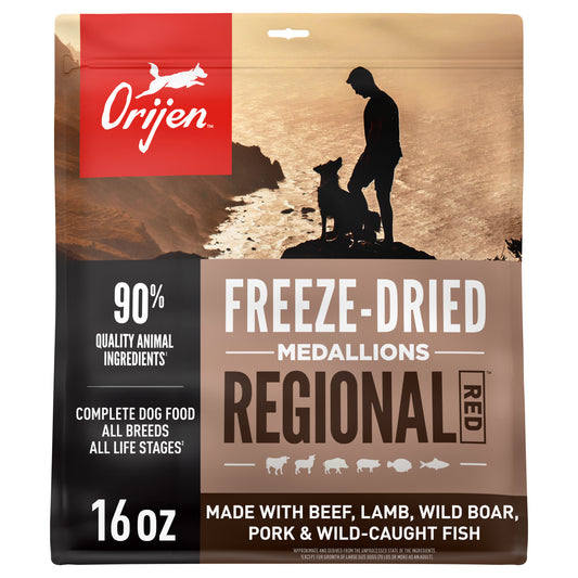 ORIJEN Regional Red Freeze Dried Medallions | 16oz