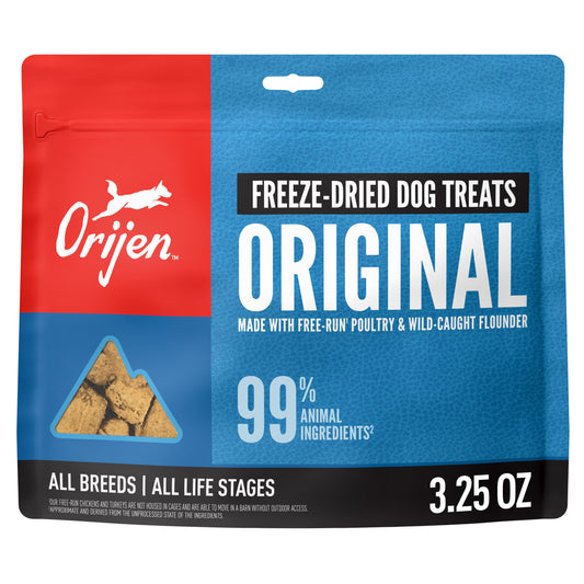 ORIJEN Orignal Freeze Dried Dog Treats | 3.25oz