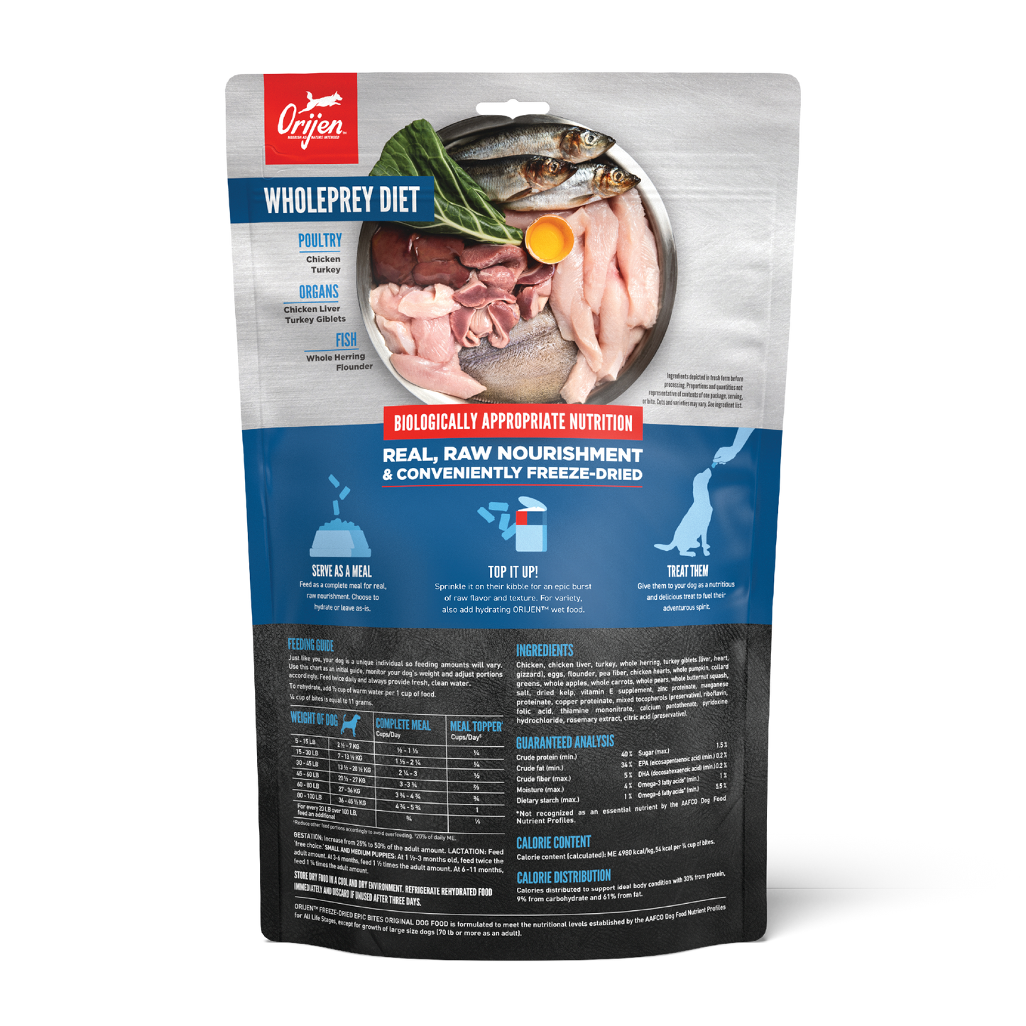 ORIJEN Epic Bites Original Liofilizado | 6oz