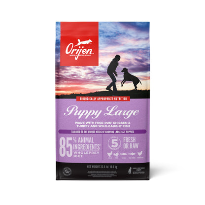 ORIJEN Alimento para perros, cachorros de razas grandes | 10.7kg