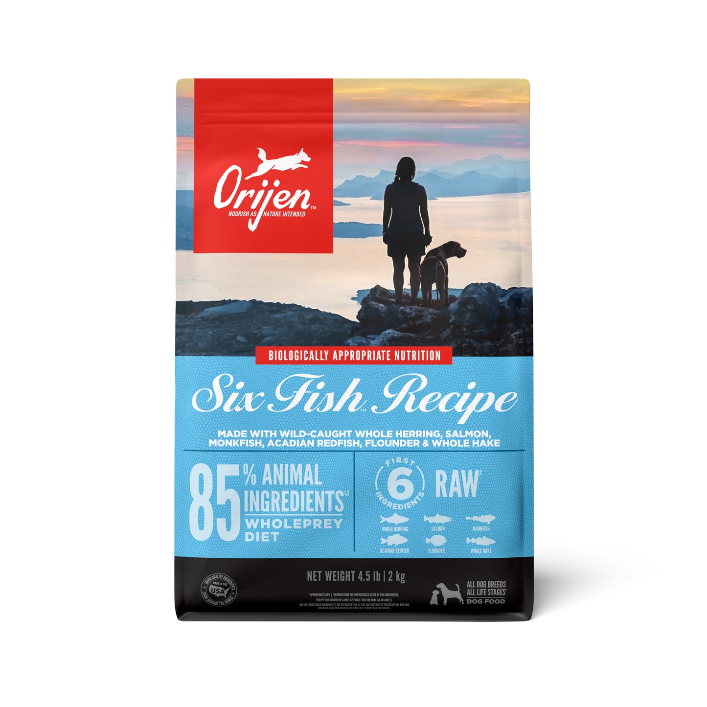 ORIJEN Pienso para Perros Seis Pescados | 4.5lb