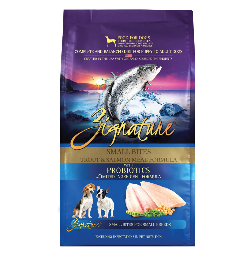 ZIGNATURE Trucha Salmón ML Bocados Pequeños | 12.5 lb