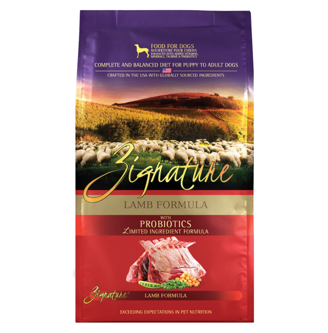 ZIGNATURE Alimento para perros Cordero | 12.5lb