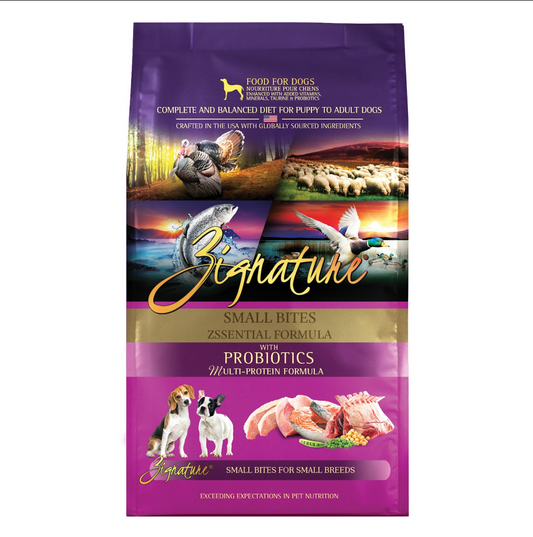 ZIGNATURE Alimento para perros Croquetas pequeñas Zssential | 5.6 kg