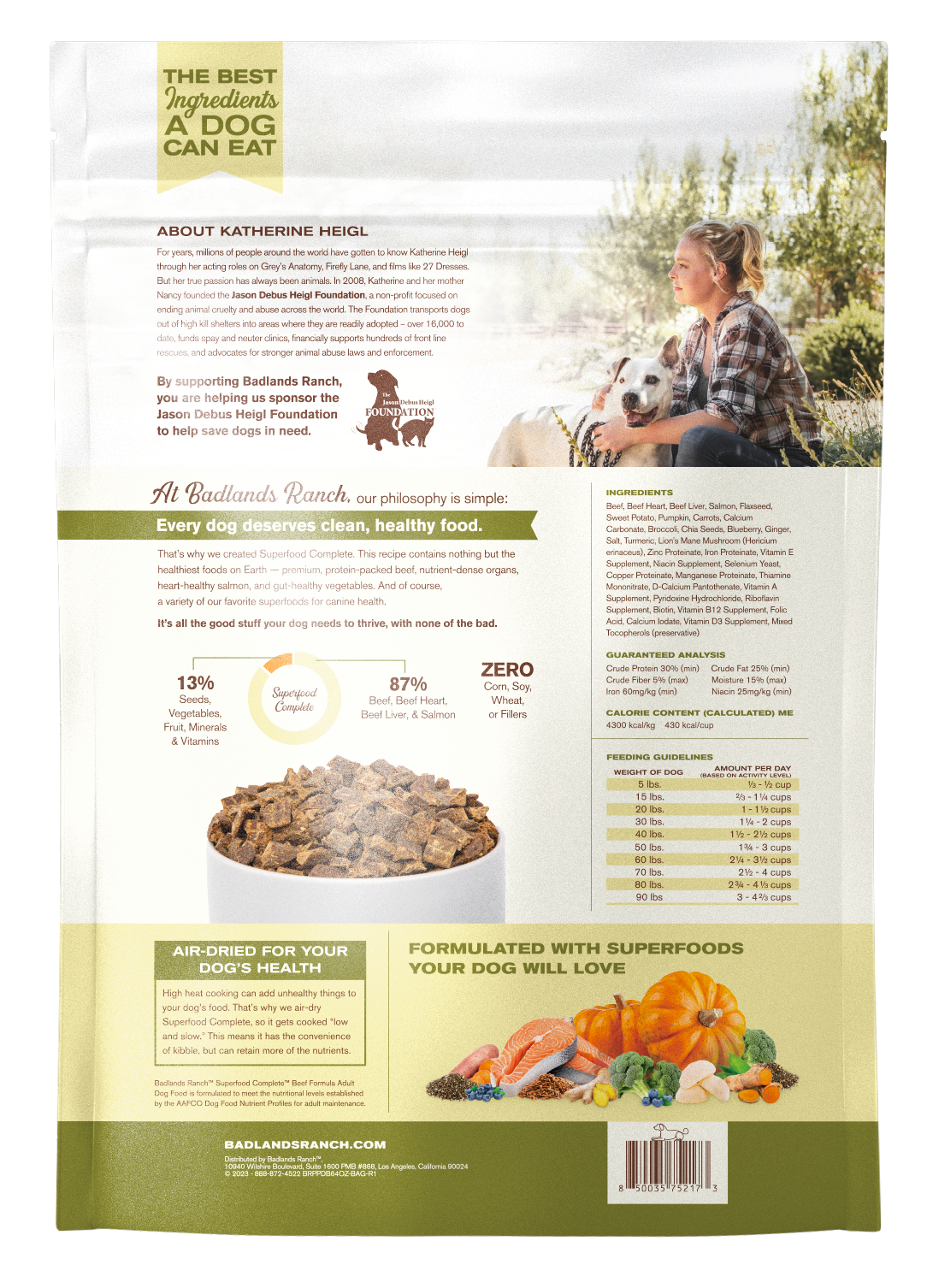 BADLANDS RANCH Superfood Completo Res | 1.81kg