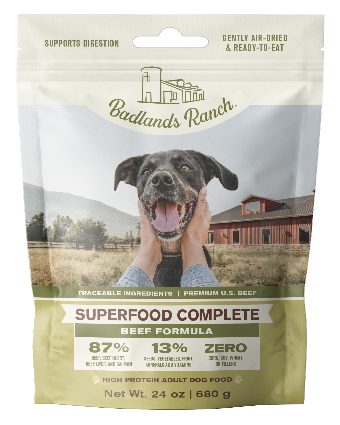 BADLANDS RANCH Carne de res superalimentada | 24oz