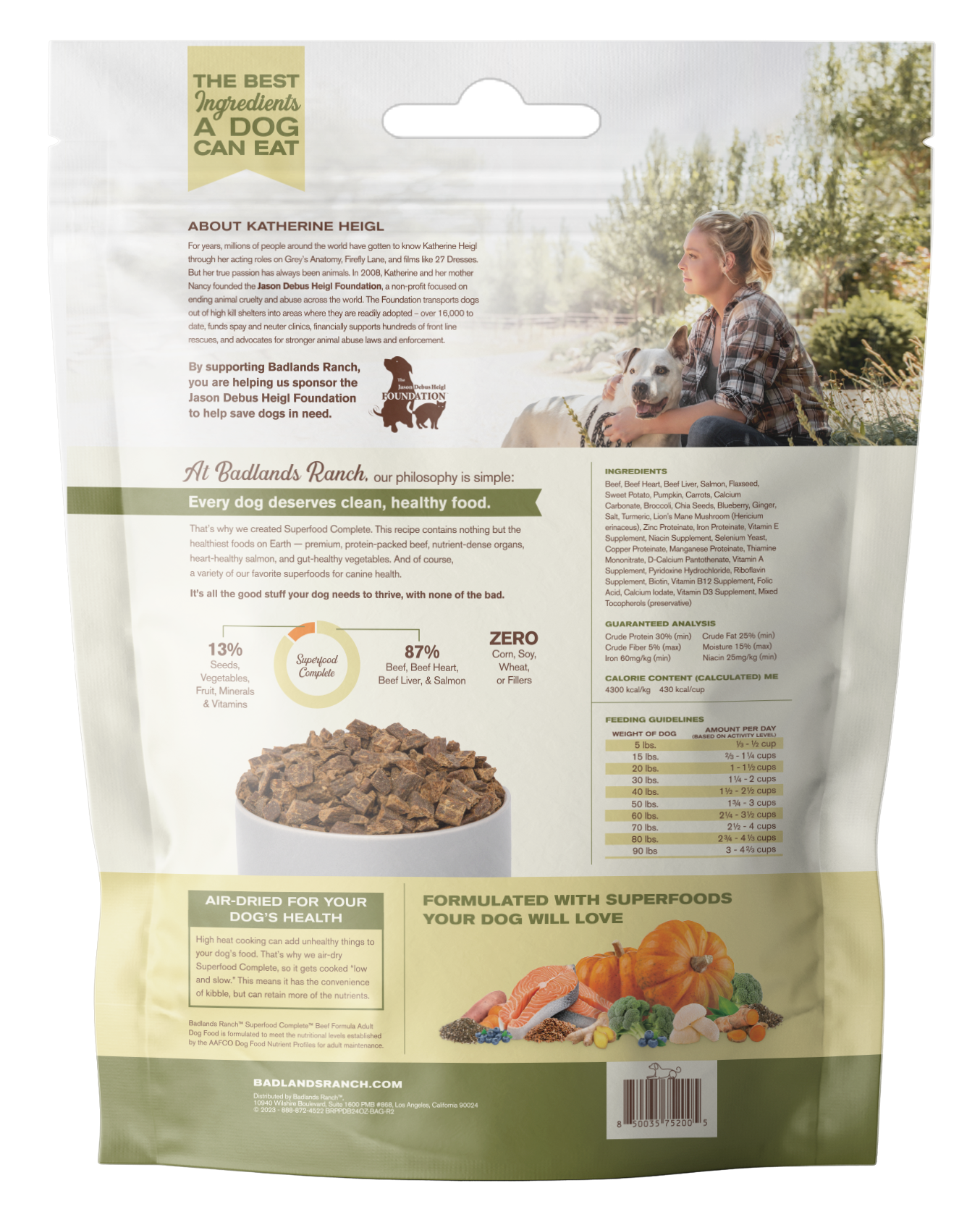 BADLANDS RANCH Carne de res superalimentada | 24oz