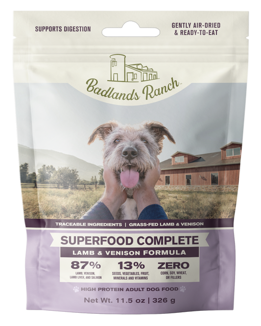 BADLANDS RANCH Superfood Complete Lamb & Vension | 11.5oz