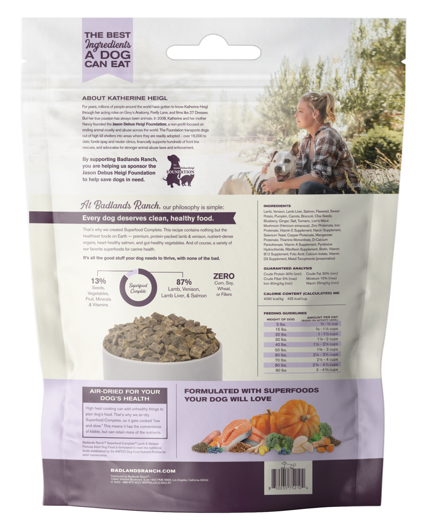 BADLANDS RANCH Cordero y Venado Superalimento | 24oz
