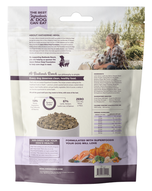 BADLANDS RANCH Superfood Lamb & Vension | 24oz