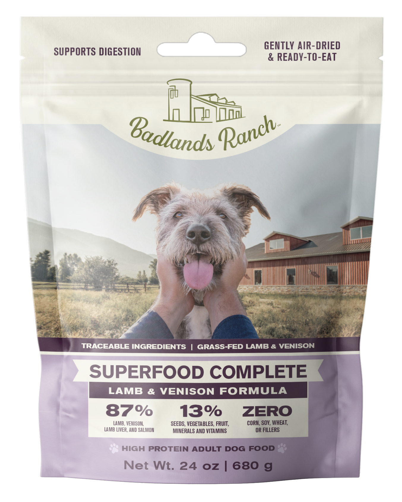 BADLANDS RANCH Cordero y Venado Superalimento | 24oz