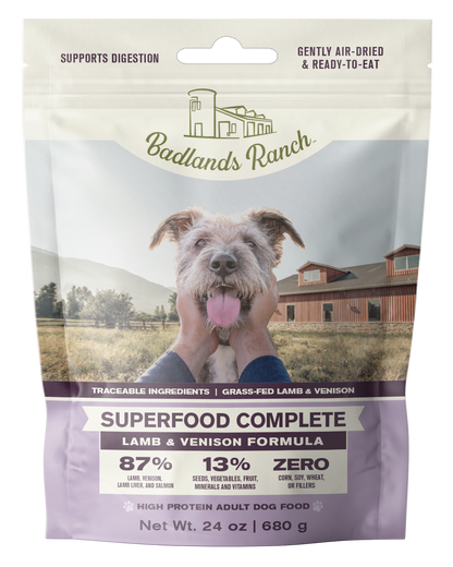 BADLANDS RANCH Cordero y Venado Superalimento | 24oz