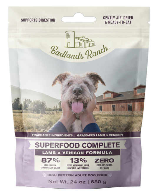 BADLANDS RANCH Superfood Lamb & Vension | 24oz