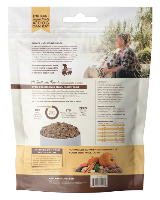BADLANDS RANCH Superfood Complete Wild Fish/Turkey | 11.5oz