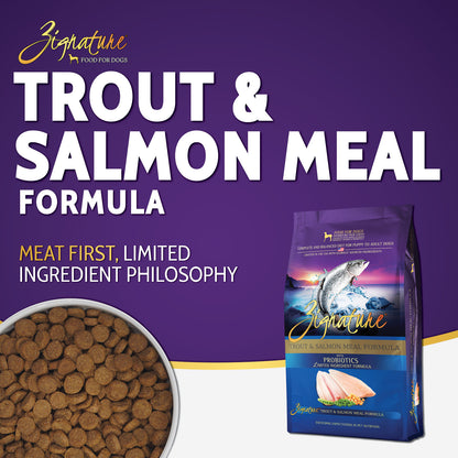 ZIGNATURE Trucha Harina de Salmón | 25lb