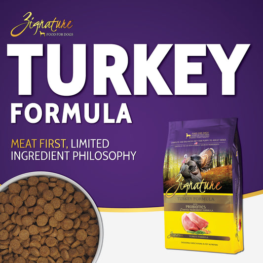 ZIGNATURE Alimento para Perros Pavo | 25lb