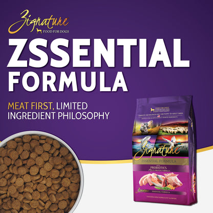 ZIGNATURE Alimento para Perros Zssential | 4 lb | 12.5 lb | 25 lb