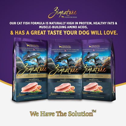 ZIGNATURE Alimento para Perros Pescado Gato | 25 lb