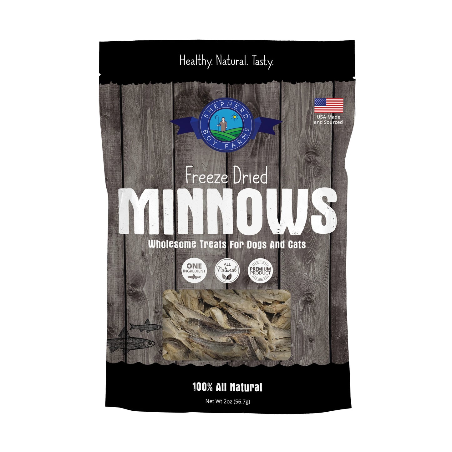 SHEPHERD BOY Pececillos liofilizados | 2oz